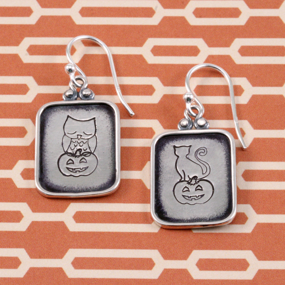 Metal Stamping Tools Sadie the Cat Metal Design Stamp - Beaducation Original
